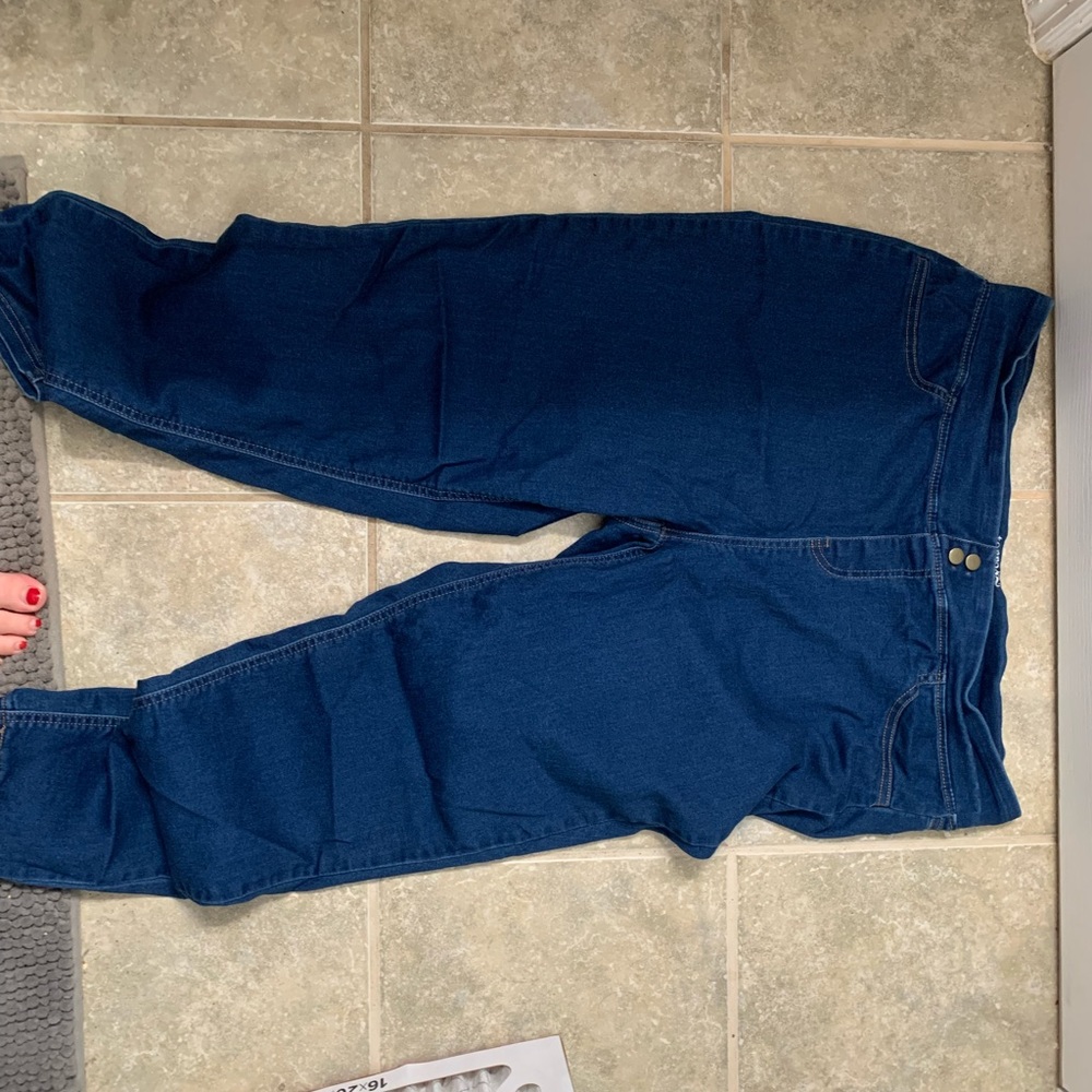 Jeans, worn once.